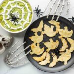 Spider-Web Guacamole with Spooky Chips – JSHealth