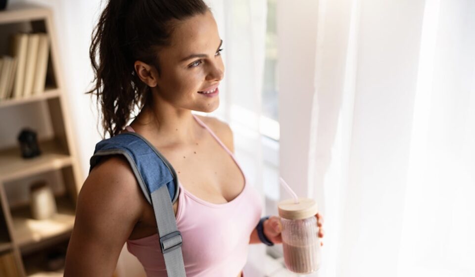 The Pre-Workout Smoothie That Does the Prep Work for You